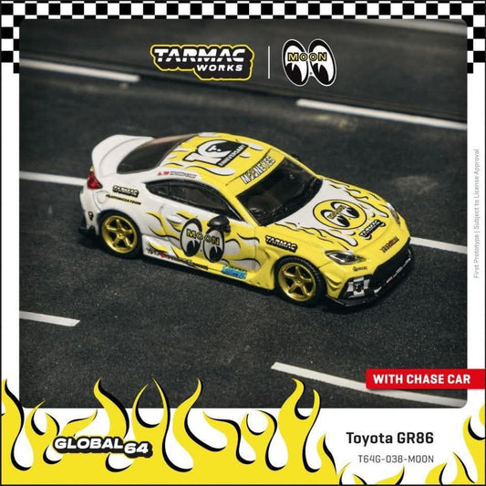 *Pre-Order* Tarmac Works Toyota GR86 MOONEYES