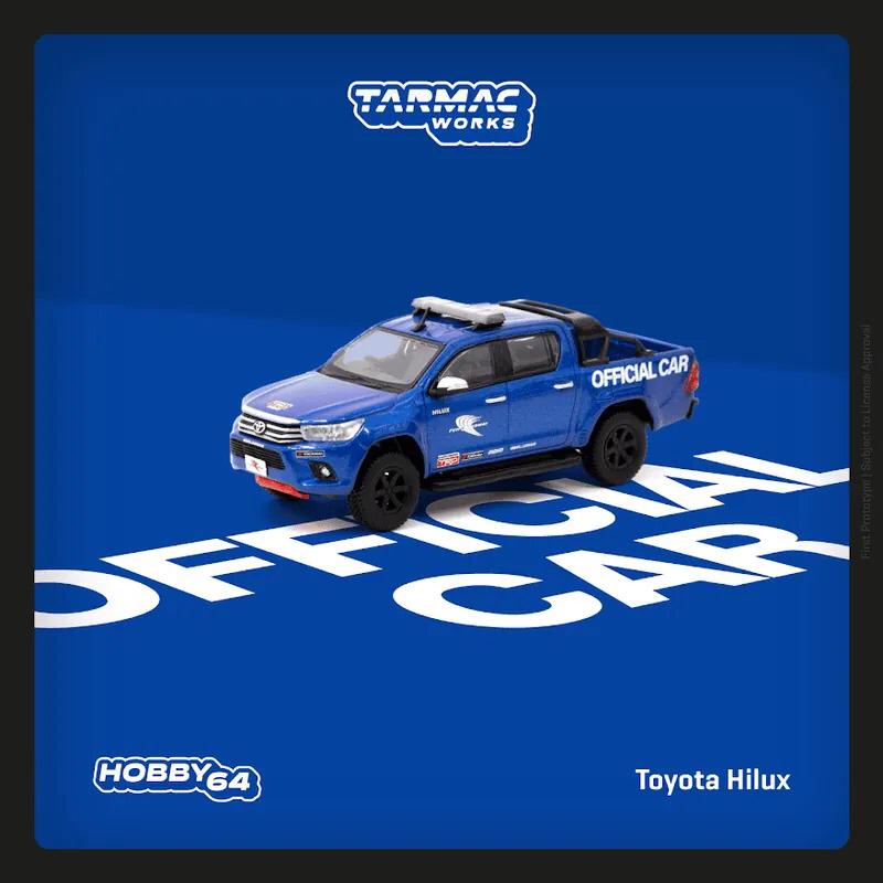 *Pre-Order* Tarmac Works Toyota Hilux Fuji Speedway Official Car