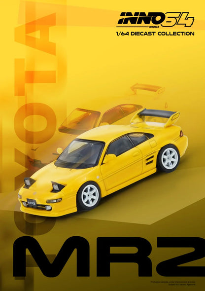 *Pre-Order* INNO Models INNO64 Toyota MR2 (SW20) Yellow