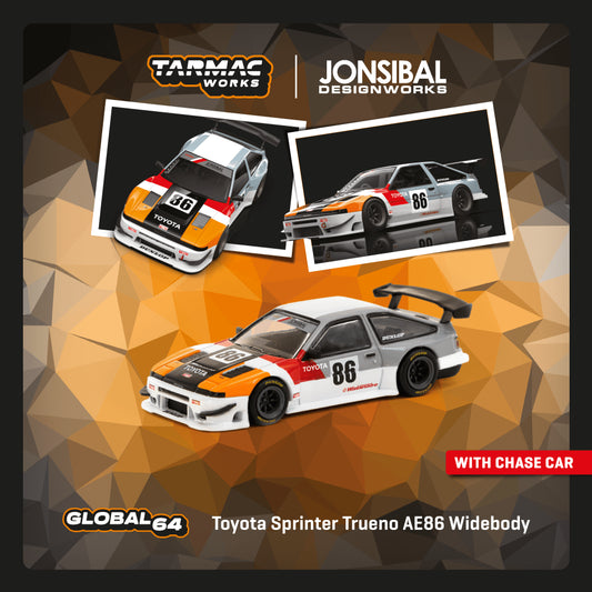 *Pre-Order* Tarmac Works Toyota Sprinter Trueno AE86 Widebody TRD