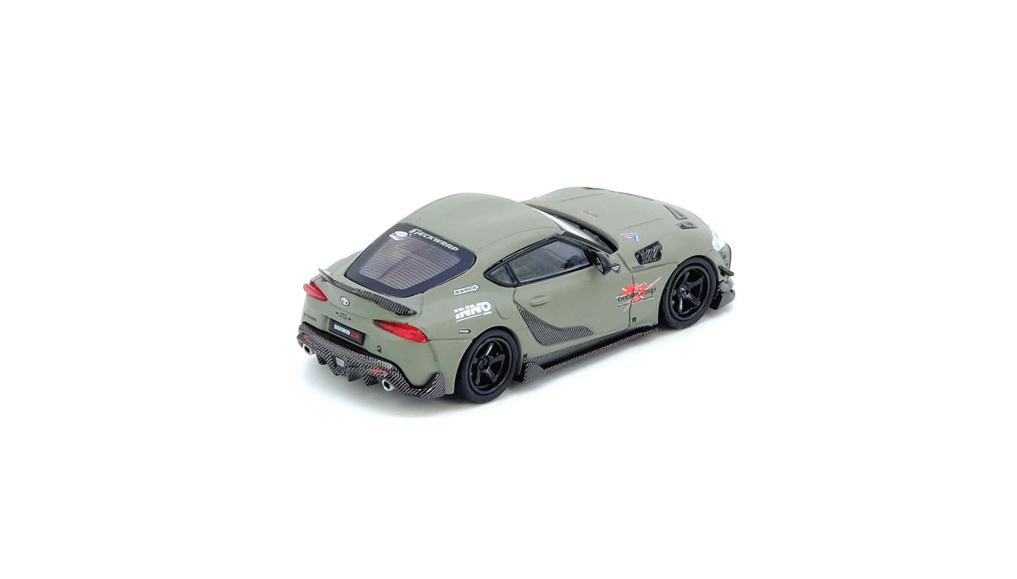 *Pre-Order* INNO Models INNO64 Toyota Supra A90 DARWIN PRO Matt Green