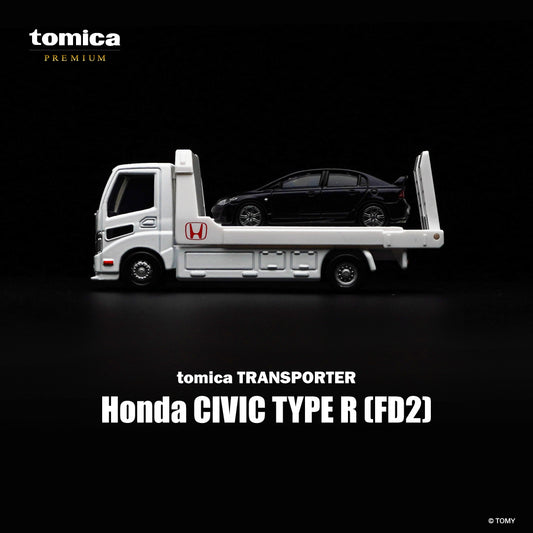 Tomica Premium Transporter & Honda Civic Type R (FD2) Set