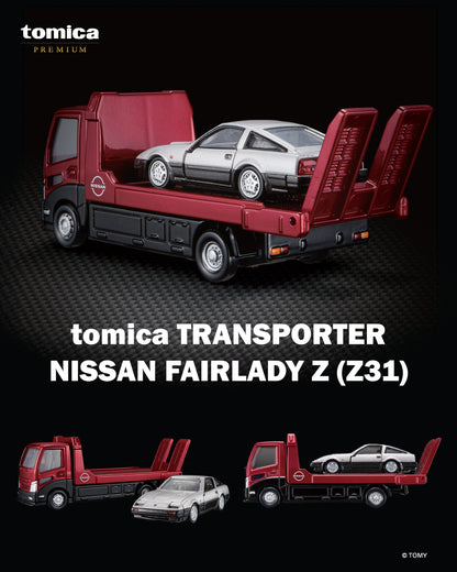 Tomica Premium Transporter & Nissan Fairlady Z (Z31) Set