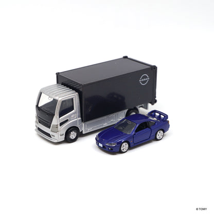 Tomica Premium Transporter & Nissan SILVIA (S15) Set