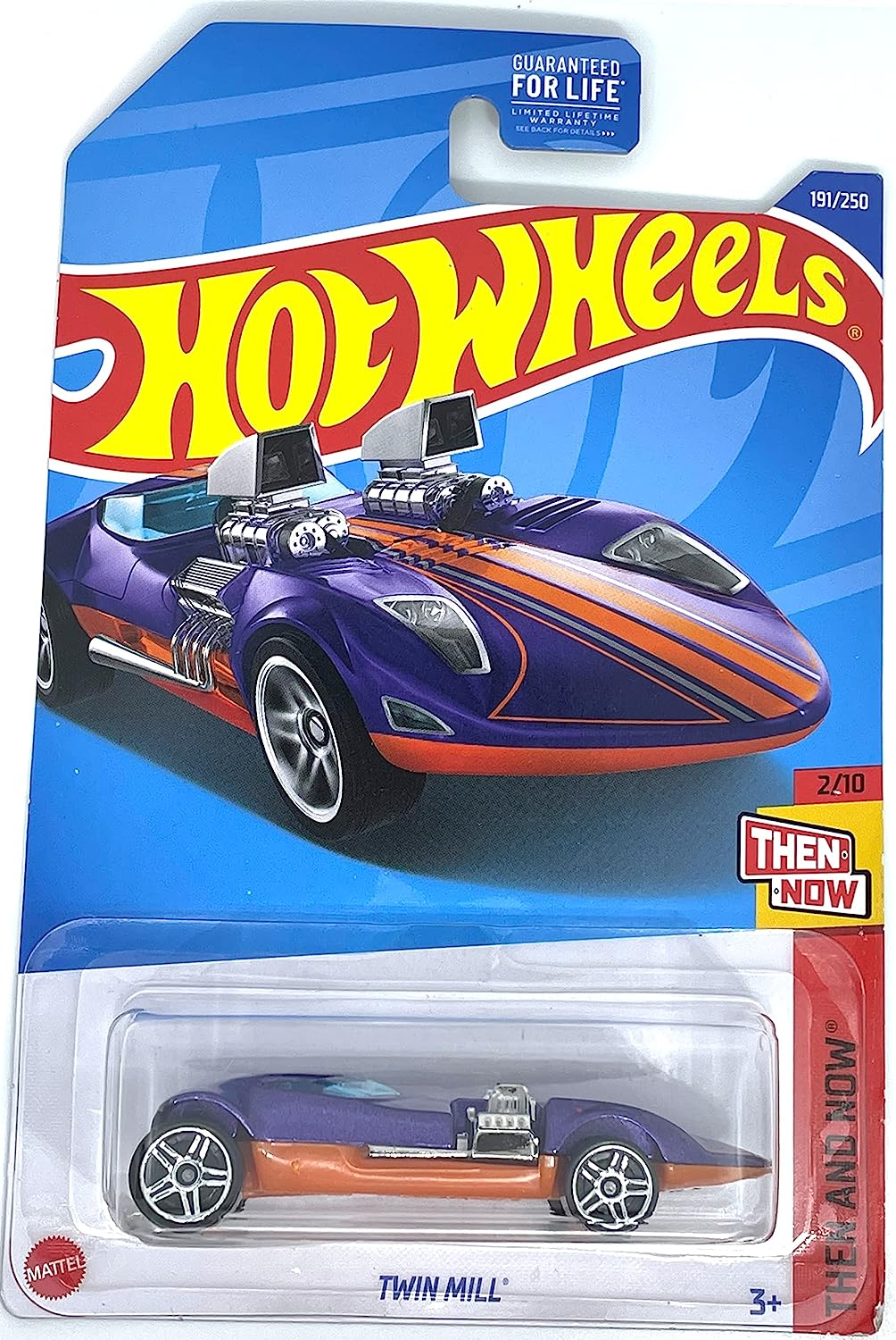 Hot Wheels Then And Now 2/10 Twin Mill - Japanese Card