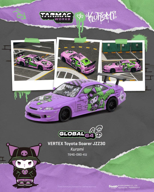 *Pre-Order* Tarmac Works - VERTEX Toyota Soarer JZZ30 Kuromi