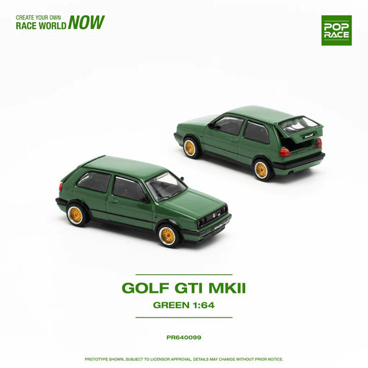 *Pre-Order* Pop Race Volkswagen Golf GTI MKII - Oak Green