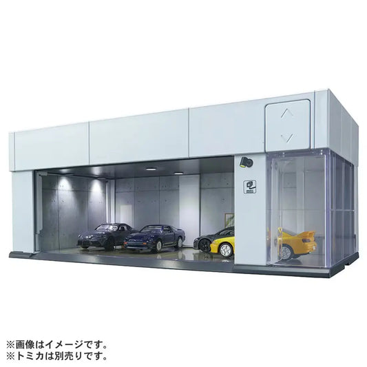 Tomica Premium - tomica GARAGE Silver White Standard Edition