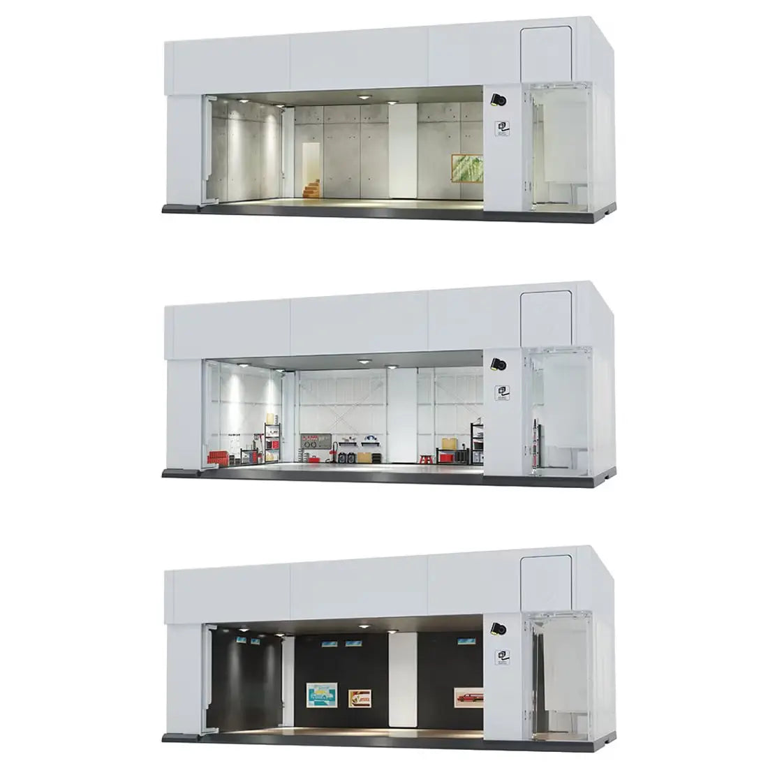 Tomica Premium - tomica GARAGE Silver White Standard Edition