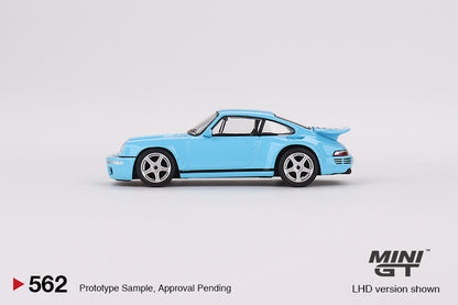 Mini GT No.562 RUF CTR Anniversary Bayrisch Himmelblau